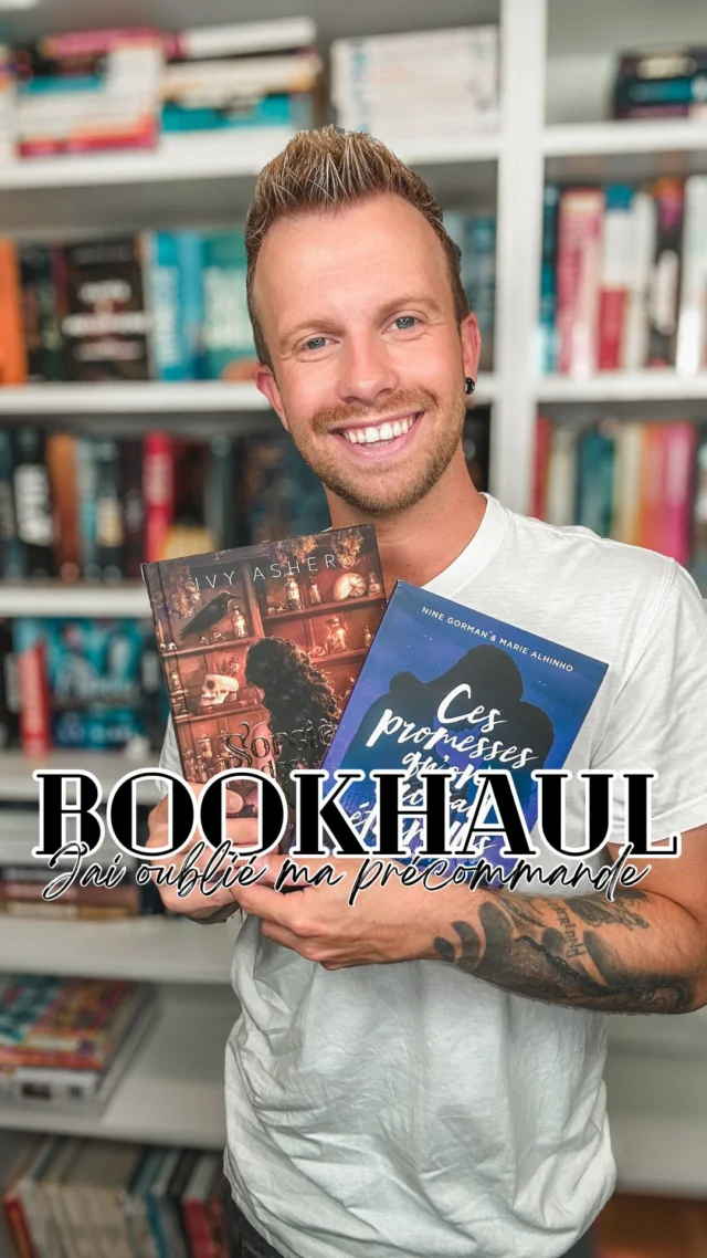 Vraiment, je me fatigue… L’idiot du village! Qui oublie ce qu’il achats svp? 🤣

~

#Bookstagram #BookstagramFr #BookstagramBelgique #LecteursCompulsifs #PassionLecture #BookAddict #Instalecture #LivresDuMoment #MaPAL #BookHaul #BookLover #BookObsessed #CurrentlyReading #bookmail #YoungAdult #lanuitoùlesétoilessesontéteintes #Roman #LeLivreDePoche #darkromancebooks #NewBooks #ninegorman #albinmichel #sorciere #NousLesLecteurs #bookworm #bookaholic #coffeeandbooks #LNOLESSE #reelinstagram❤️